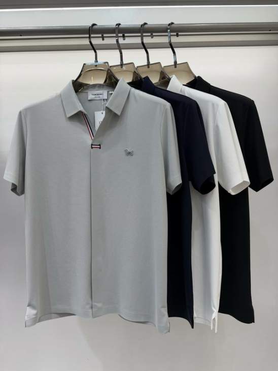 Picture of Thom Browne Polo Shirts Short _SKUThomBrowneM-4XL13xr2325426